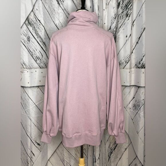 LIT Active Whisper Oversized Turtleneck Sweatshirt S - Picture 3 of 8